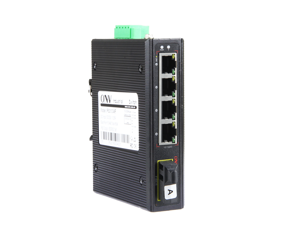 Interruptor Ethernet industrial de 5 portas 10/100M