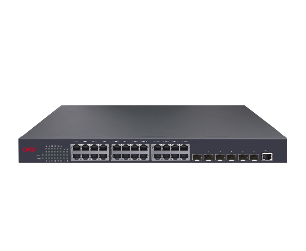 10G uplink interruptor de roteamento do núcleo de 30 portas