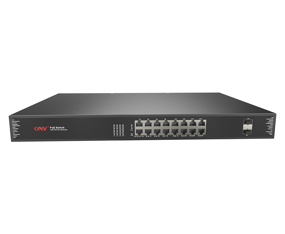 Switch PoE Gigabit de 18 portas