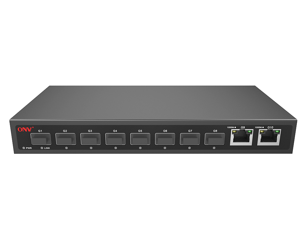 Switch Ethernet Gigabit de 10 portas