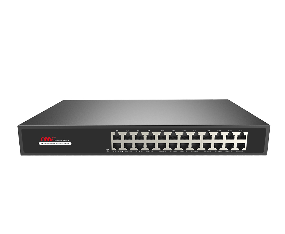Switch Ethernet Gigabit de 24 portas