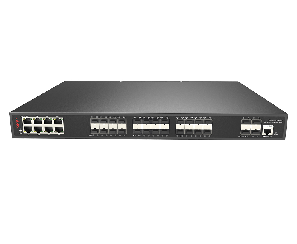 10G uplink interruptor controlado L2 de 36 portas Ethernet