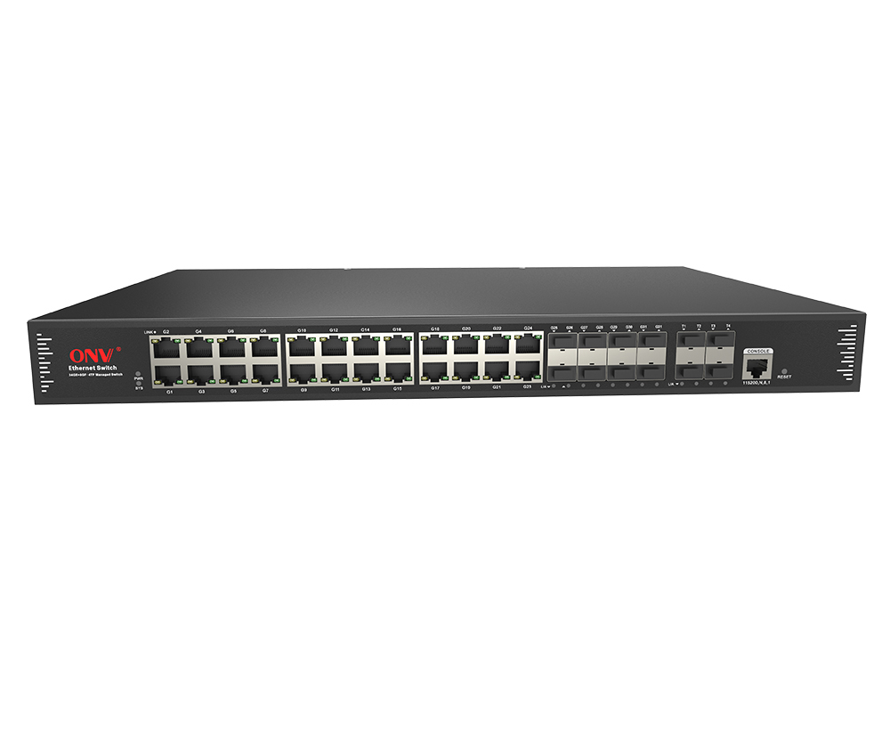10G uplink interruptor controlado L2 de 36 portas Ethernet