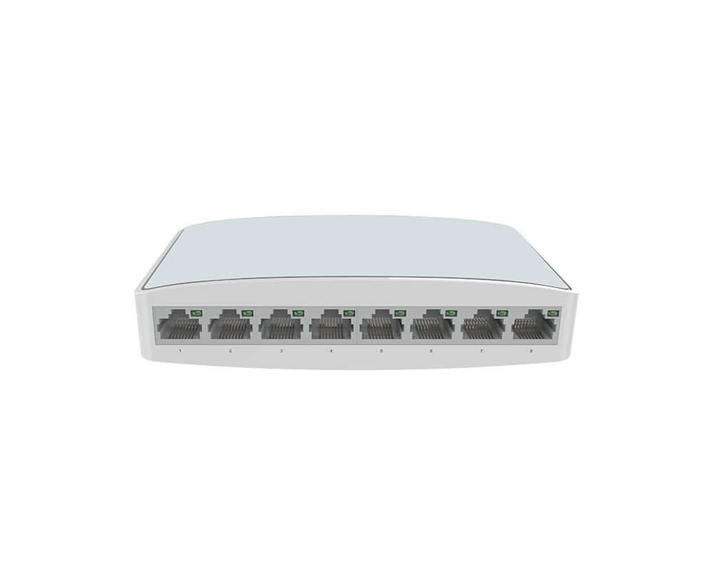 Comutador Ethernet de 8 portas 10/100M
