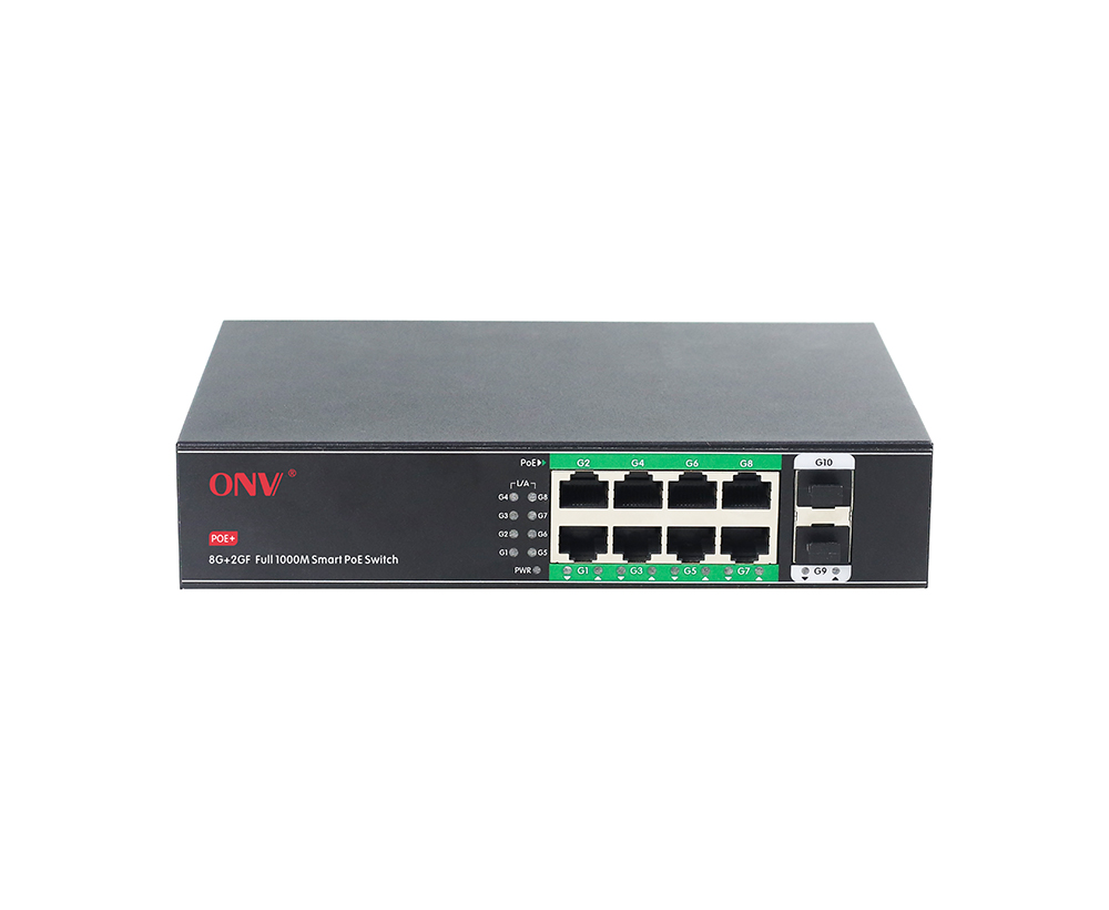 Switch PoE Gigabit de 10 portas