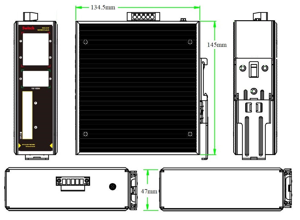 industrial Ethernet switch，industrial switch，Ethernet switch
