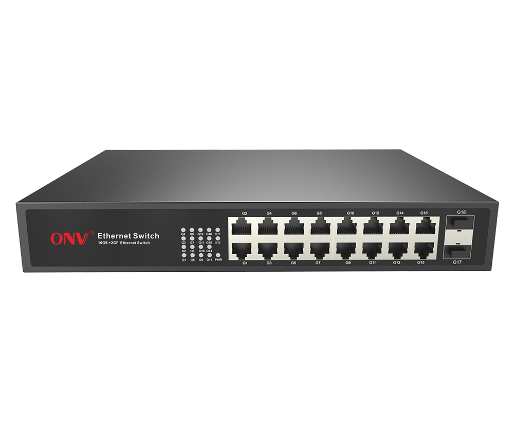 Switch Ethernet Gigabit de 18 portas