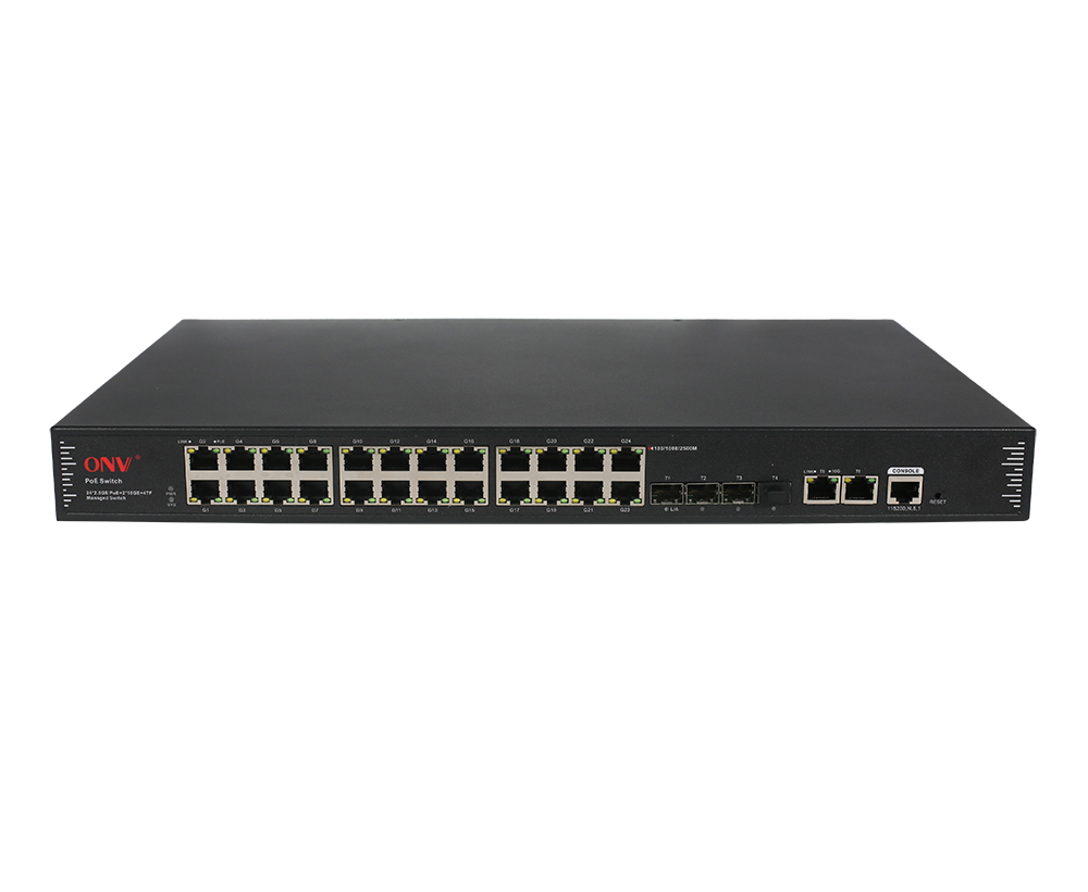 Switch PoE gerenciado L3 de 30 portas 2.5G