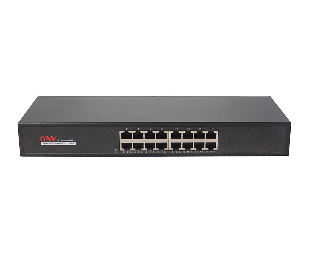 Switch Ethernet Gigabit de 16 portas