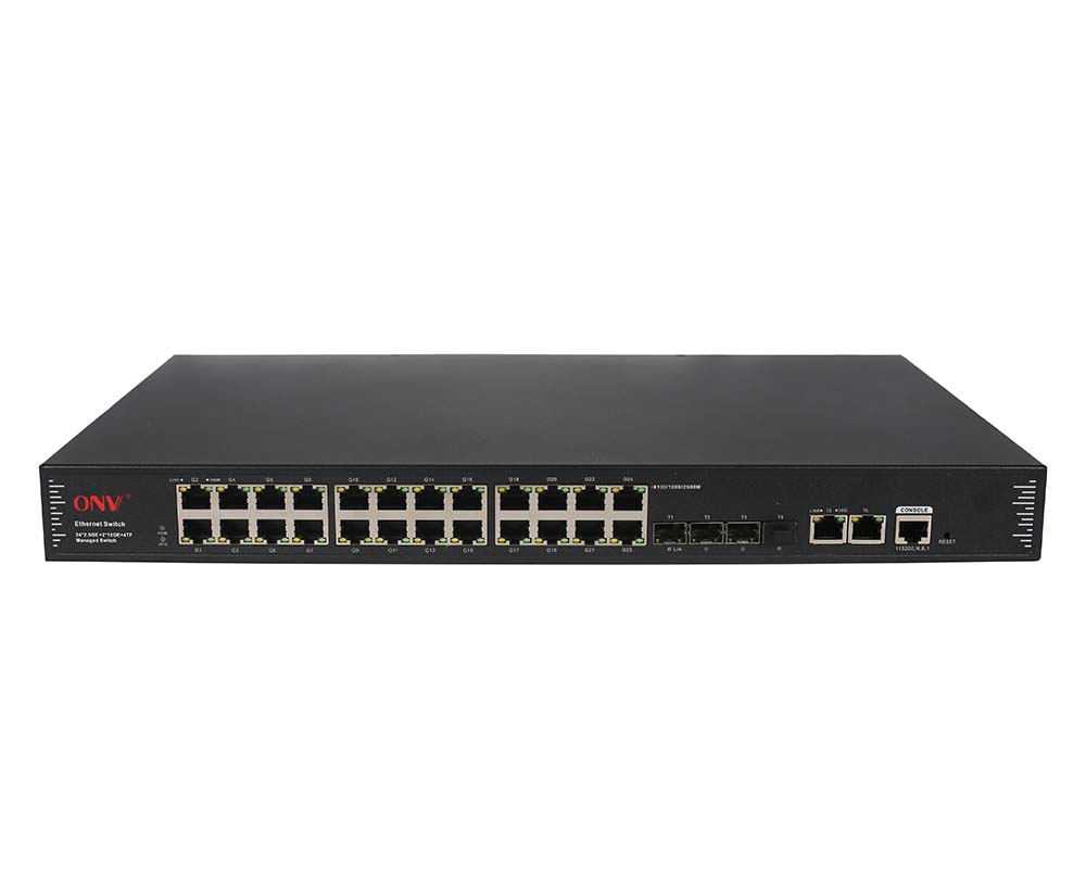 Switch Ethernet gerenciado L3 de 30 portas 2.5G
