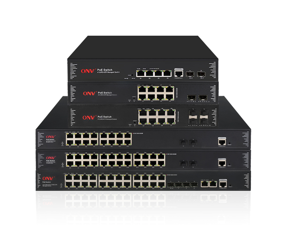 Switch PoE gerenciável de camada 3 da série 2.5G