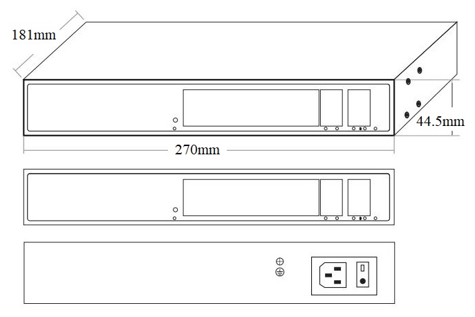 Switch PoE de nível 3 gerenciável com 16 portas, switch PoE